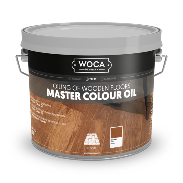 Woca Master Colour Oil Parkettöl Natur/Transparent 2,5 Liter
