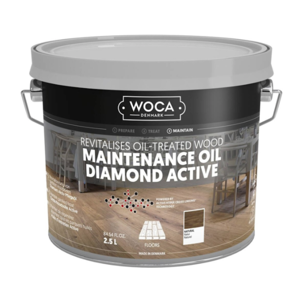 Woca Diamond Active Pflegeöl Natur - 2,5 Liter